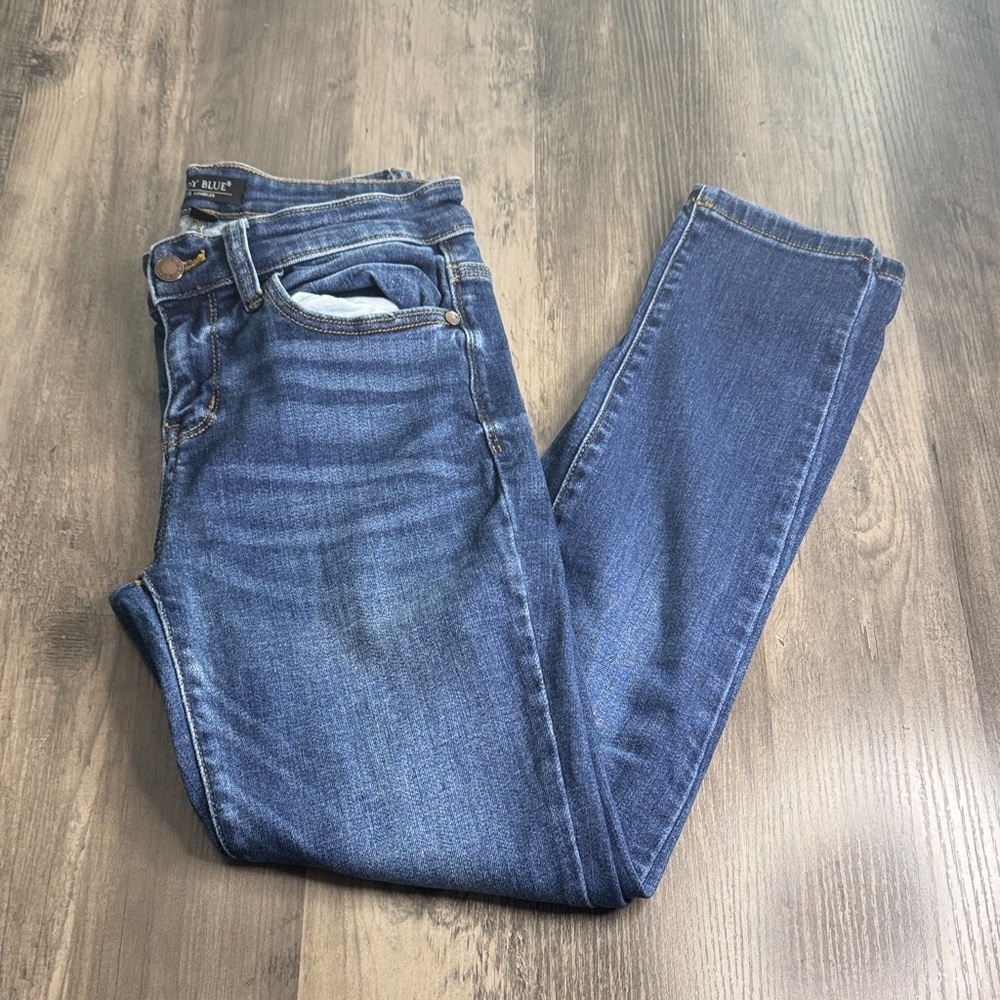 Judy Blue Women's Deep Indigo Skinny Jeans